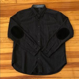 J. Crew Button Down with Leather Elbow Patches